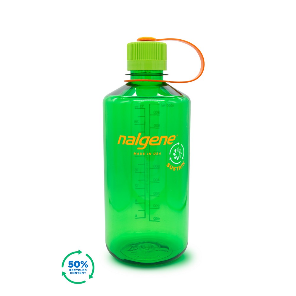 Bouteille Nalgene Sustain à petit goulot 950 ml – Melon Ball