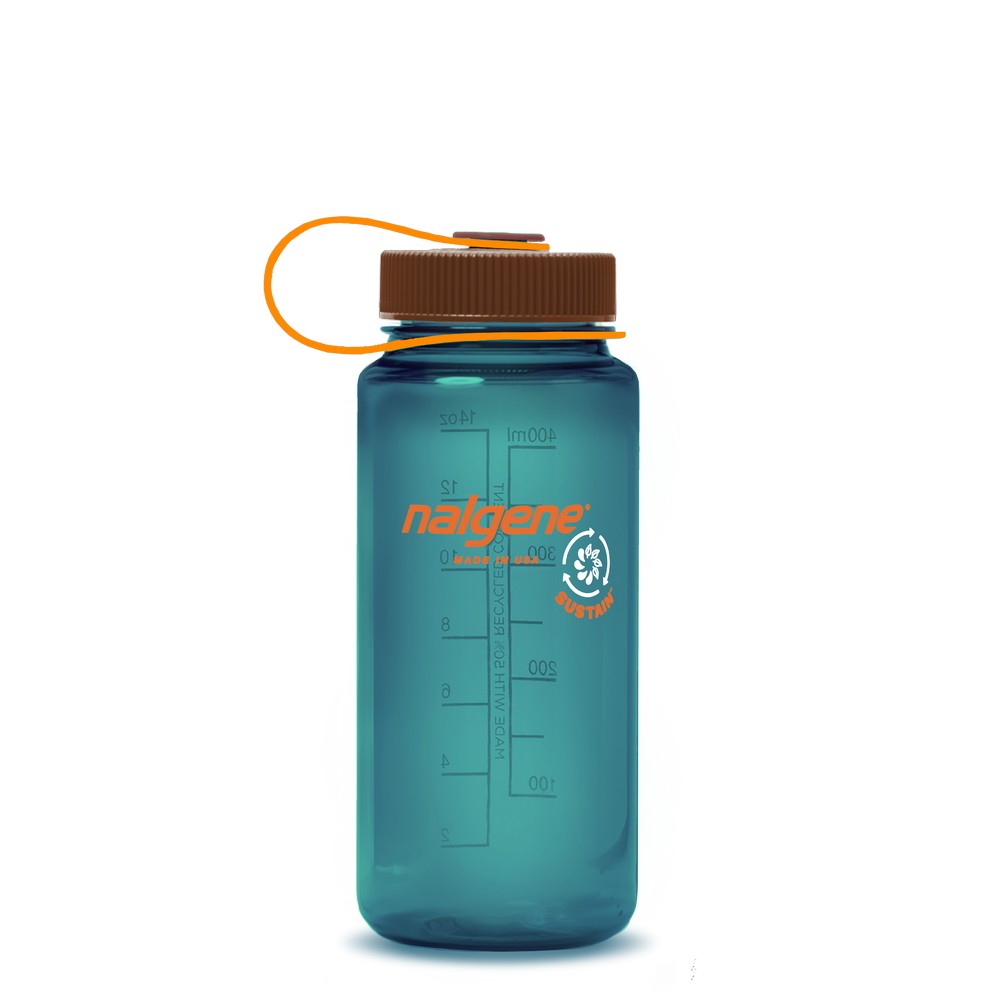 Bouteille Nalgene Sustain à grand goulot 500 ml – Teal
