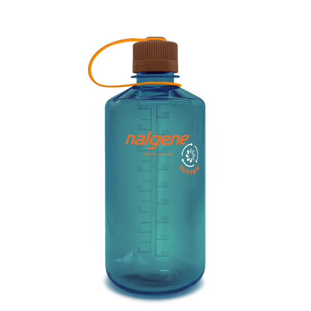 Nalgene Sustain Narrow Mouth Bottle 950 ml – Teal