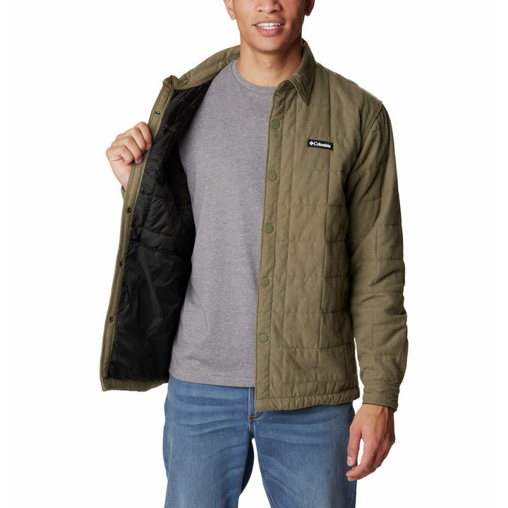 Columbia quilted on sale coat