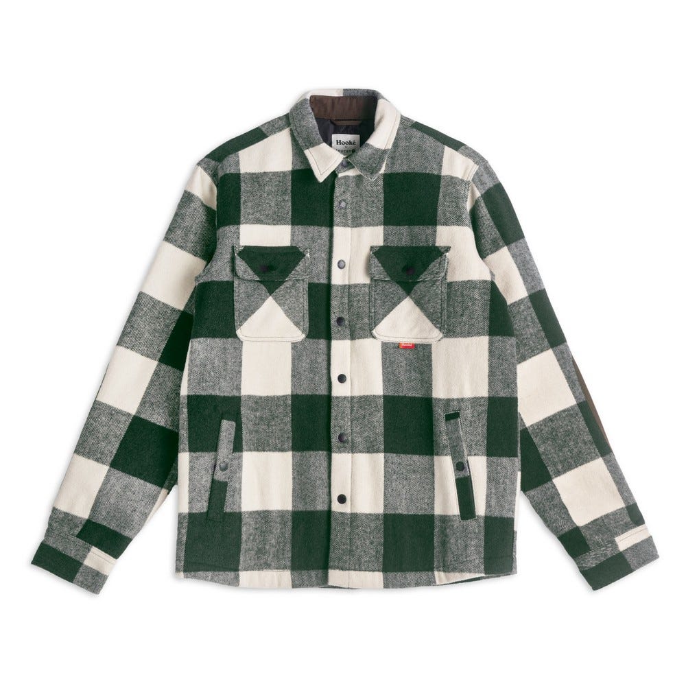 Chemise top canadienne laine