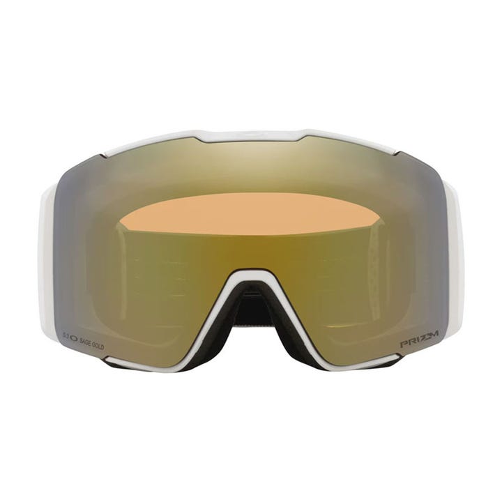 Oakley Line Miner Pro L Ski Goggles Matte White Prizm Sapphire Iridium