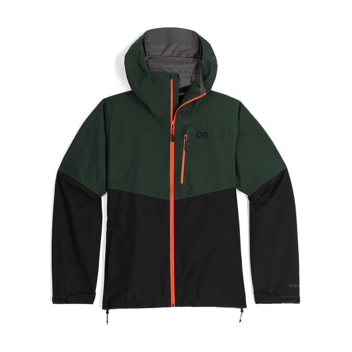 Fisoul outdoor hooded rain jacket sales