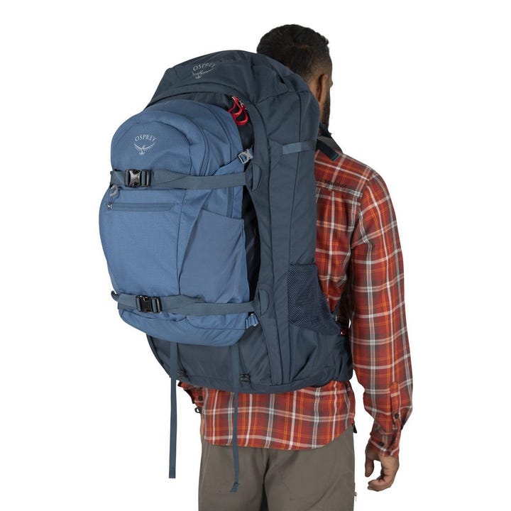 How big is a 55l backpack hotsell