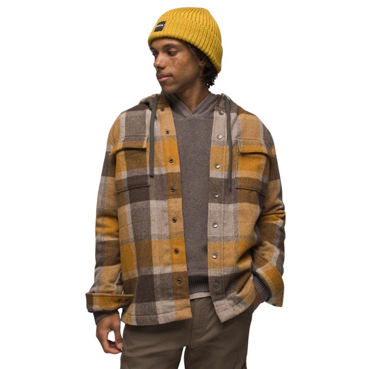 Prana M s Asgard Hooded Shirt Outdoor stores sports cycling