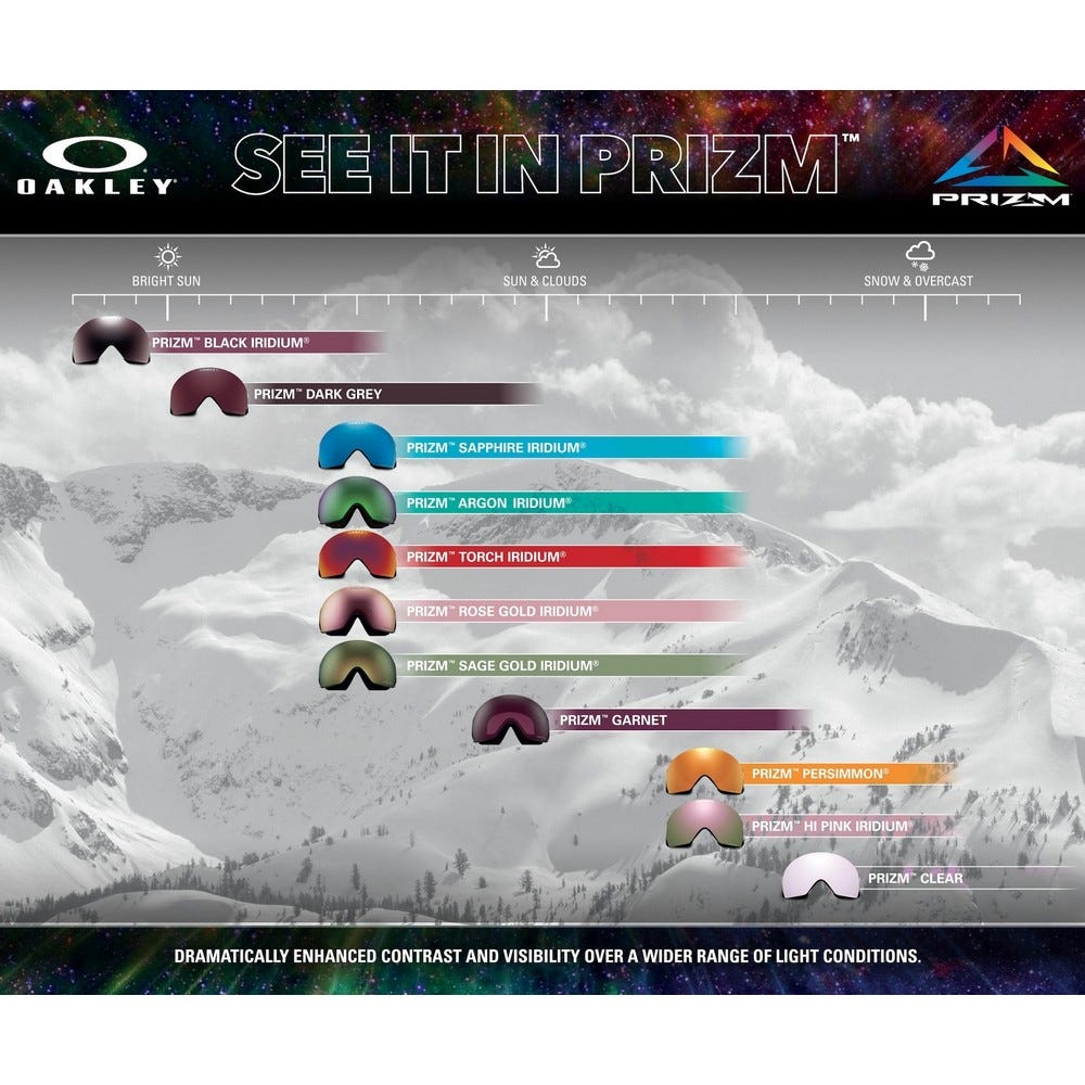 Oakley Flight Path L Ski Goggles – Prizm Persimmon | Outdoor