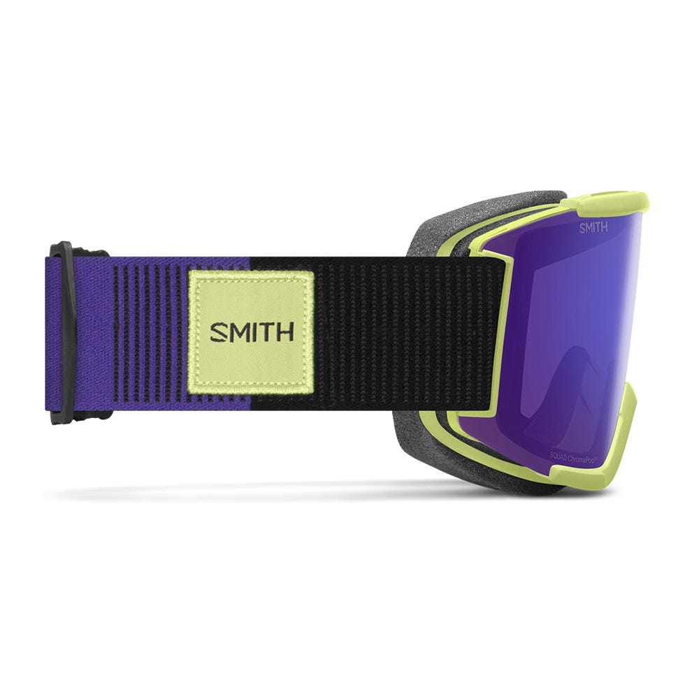 SMITH SQUAD ゴーグル ChromaPop Violet Smith Squad Ski Goggles – ChromaPop Everyday Violet Mirror