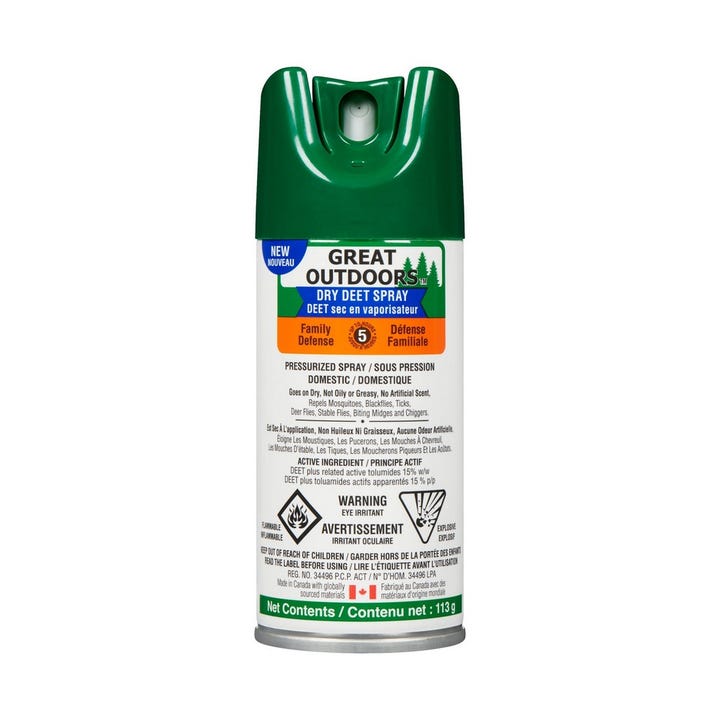 Great outdoors insect repellent hot sale